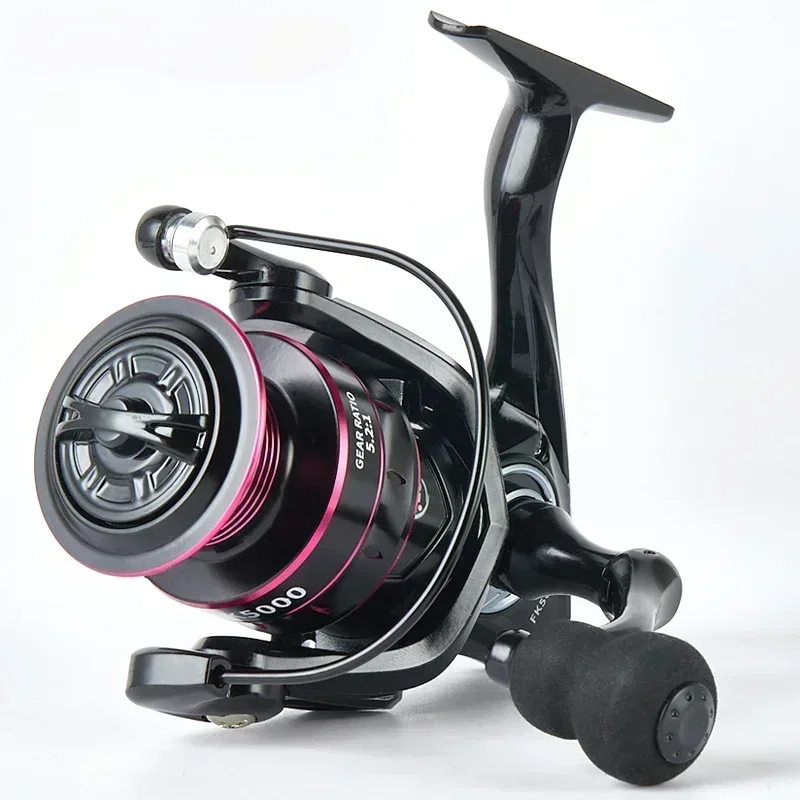 Fishing Reel Spinning Reels Drag Power 12KG Braking Force High Speed Spinning 1000-7000 Ultra Smooth Powerful