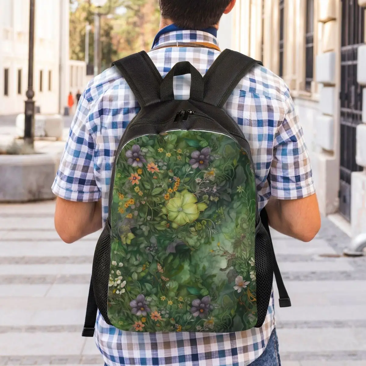 Zaini personalizzati con motivo celtico Dreams per uomini, donne, studenti delle scuole universitarie, bookbag adatto a borse per laptop da 15 pollici