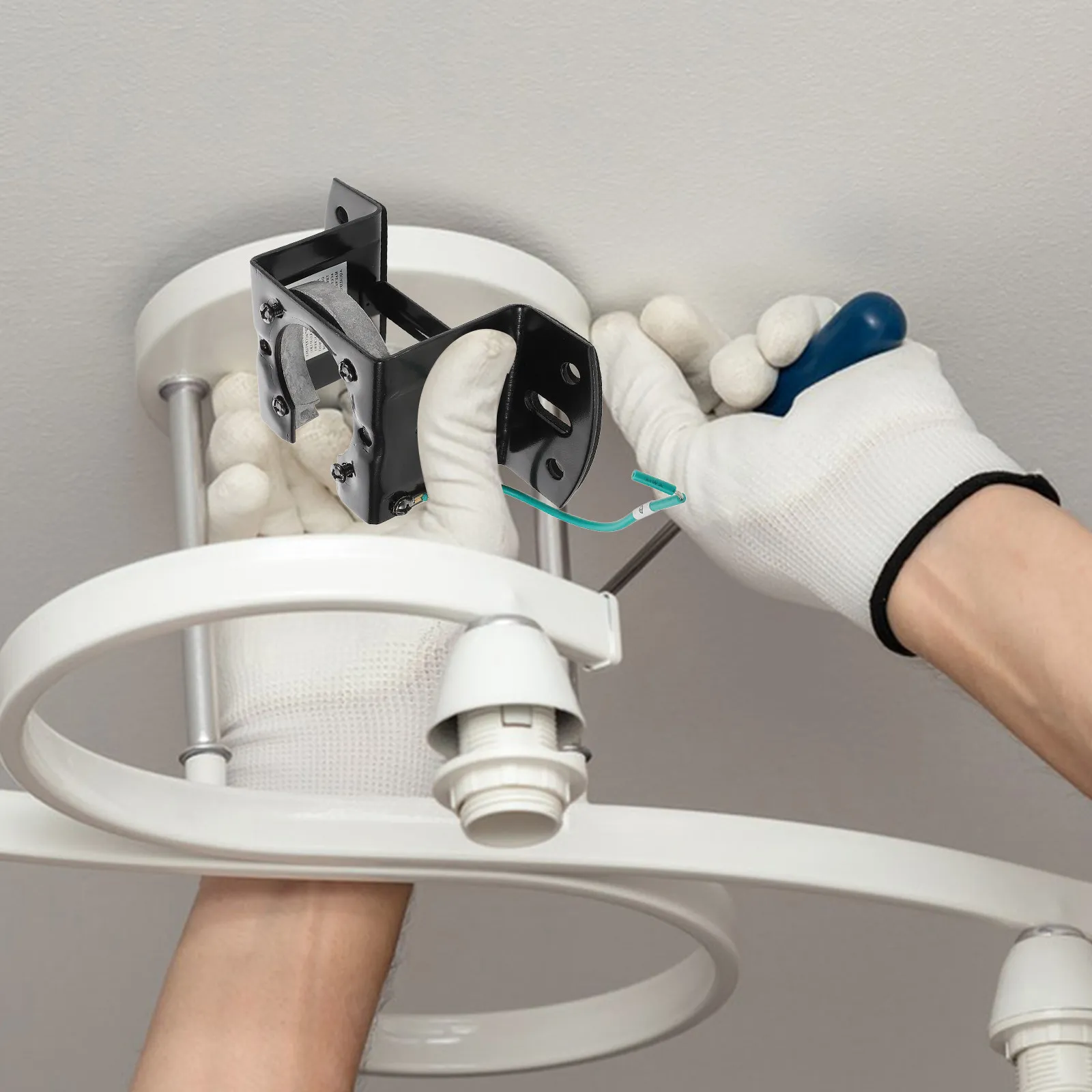 Ceiling Fan Accessory Hangers Fixed Mounting Shelf Hanging Kit Adjustable Fans Bracket Brace Accessories