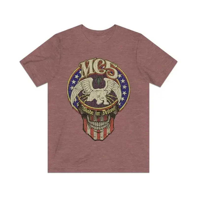 Motor City Five Skull 1963 Vintage Men'S T Shirt
