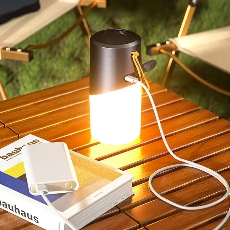 R9ub Wireless Bluetooth-Compatible Speaker Outdoor digunakan dengan LED Light Display