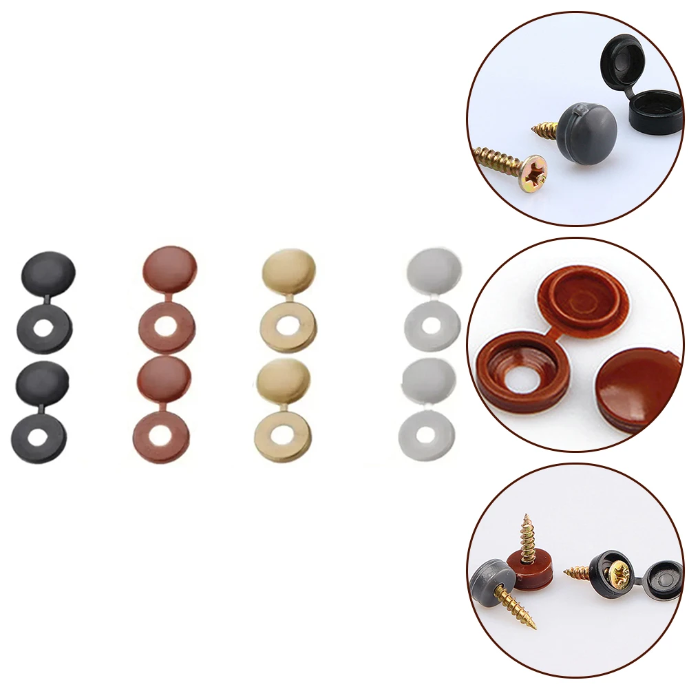 Nuts Fixing Hinged Plastic Button Nuts Bolts Plastic Decorative Hardware Durable Plastic Fixing Hinged Plastic