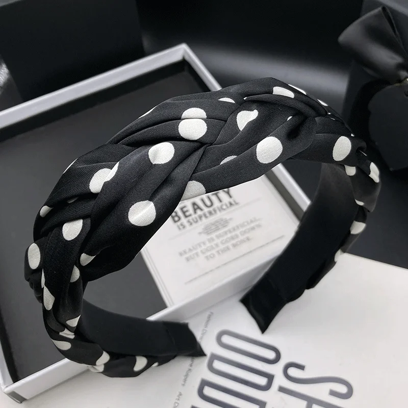 faixa-de-cabelo-tecida-retro-de-bolinhas-para-mulheres-top-de-caveira-alta-chapeu-adulto-pressao-de-cabelo-faixa-de-cabeca-para-lavagem-facial