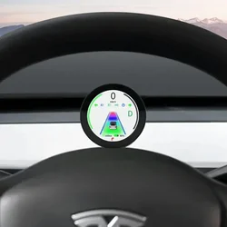 For Tesla Model 3 Y Speed Meter Screen Cockpit Digital Cluster Driver Head Up Display Dashboard Screen with Wireless Car Charger