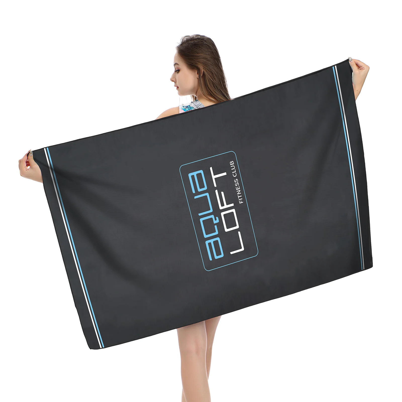

AQUA Microfiber Quick Dry and Super Absorbent Ultra Compact Travel Towel Soft Lightweight Sports Towel for Sweat Fast Drying