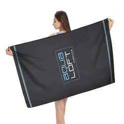 AQUA Microfiber Quick Dry and Super Absorbent Ultra Compact Travel Towel Soft Lightweight Sports Towel for Sweat Fast Drying