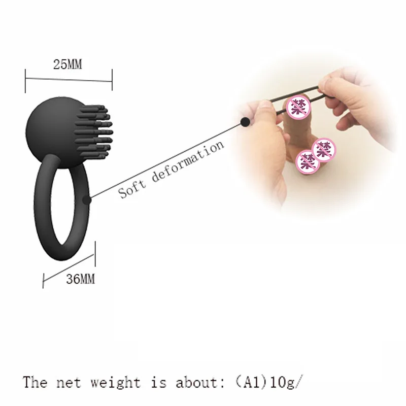 Кольцо на пенис с зарядкой от USB, 10 частот, секс-игрушки для мужчин, перезаряжаемое кольцо на пенис для задержки эякуляции, вибратор для стимуляции клитора