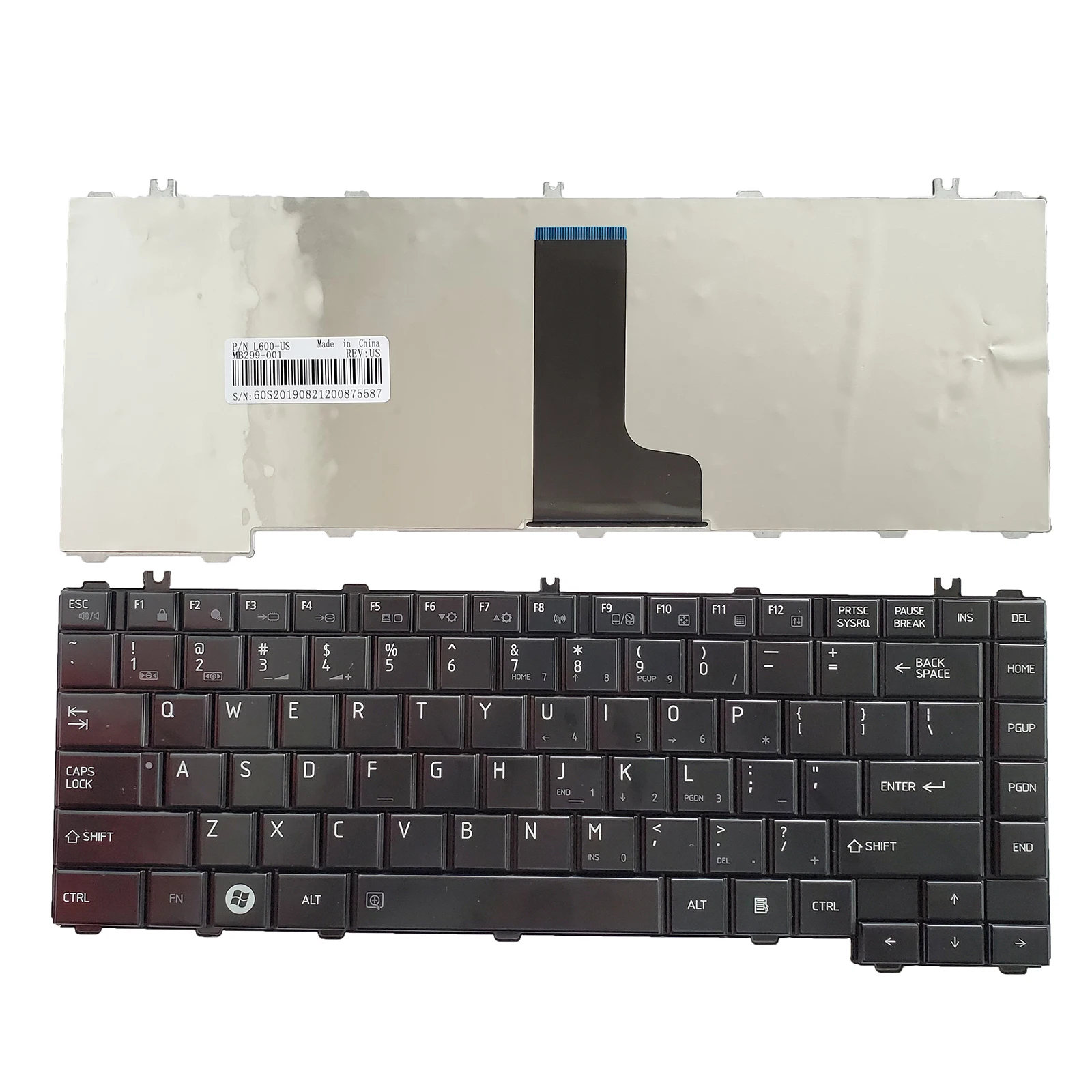 New FOR Toshiba Satellite L600 L600D L630 L635 L640 L640D L645 L645D Keyboard US