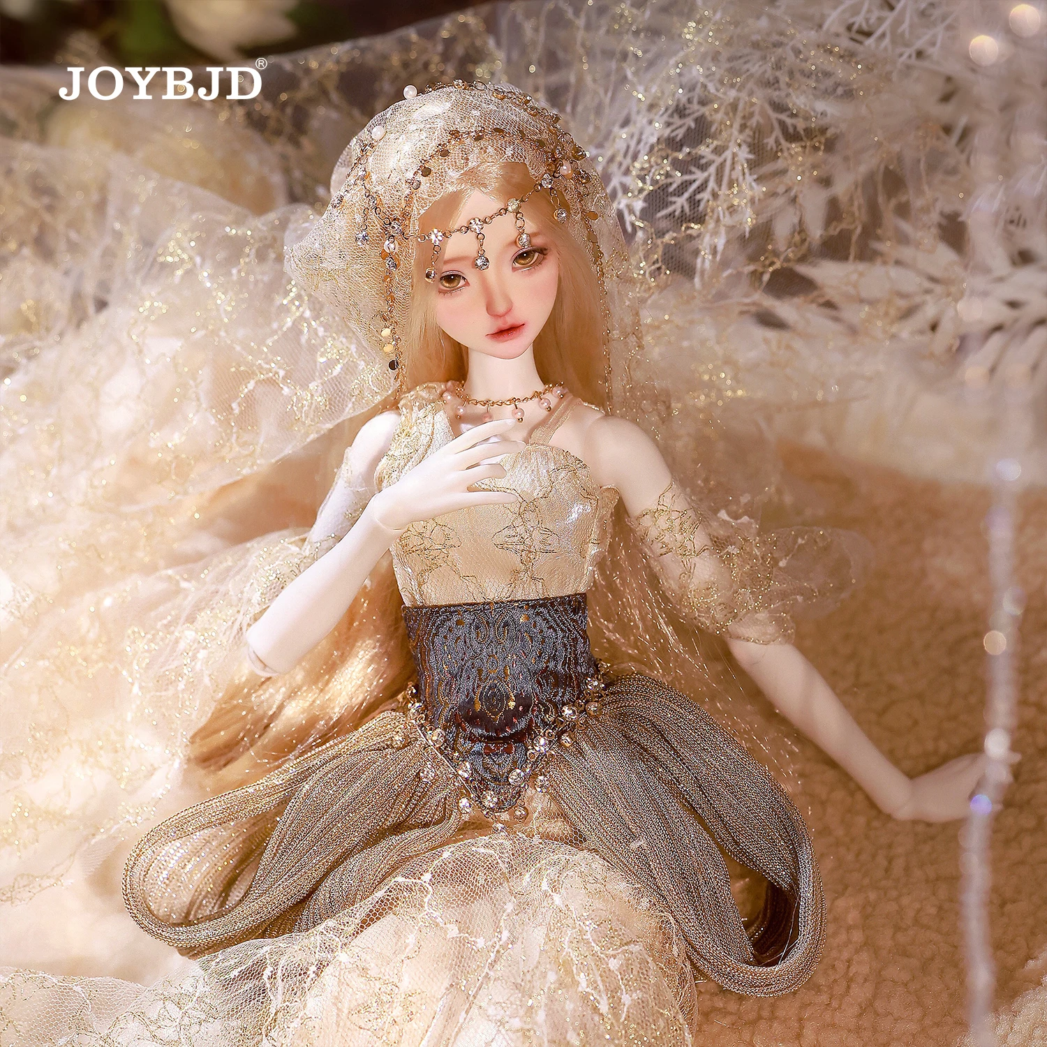 ジョイブジッド カリ フルセット D BJDドール 1/4 ムクシボディ インヘリター 女性 マグニフィセント 中世の花嫁スタイル 球体関節人形