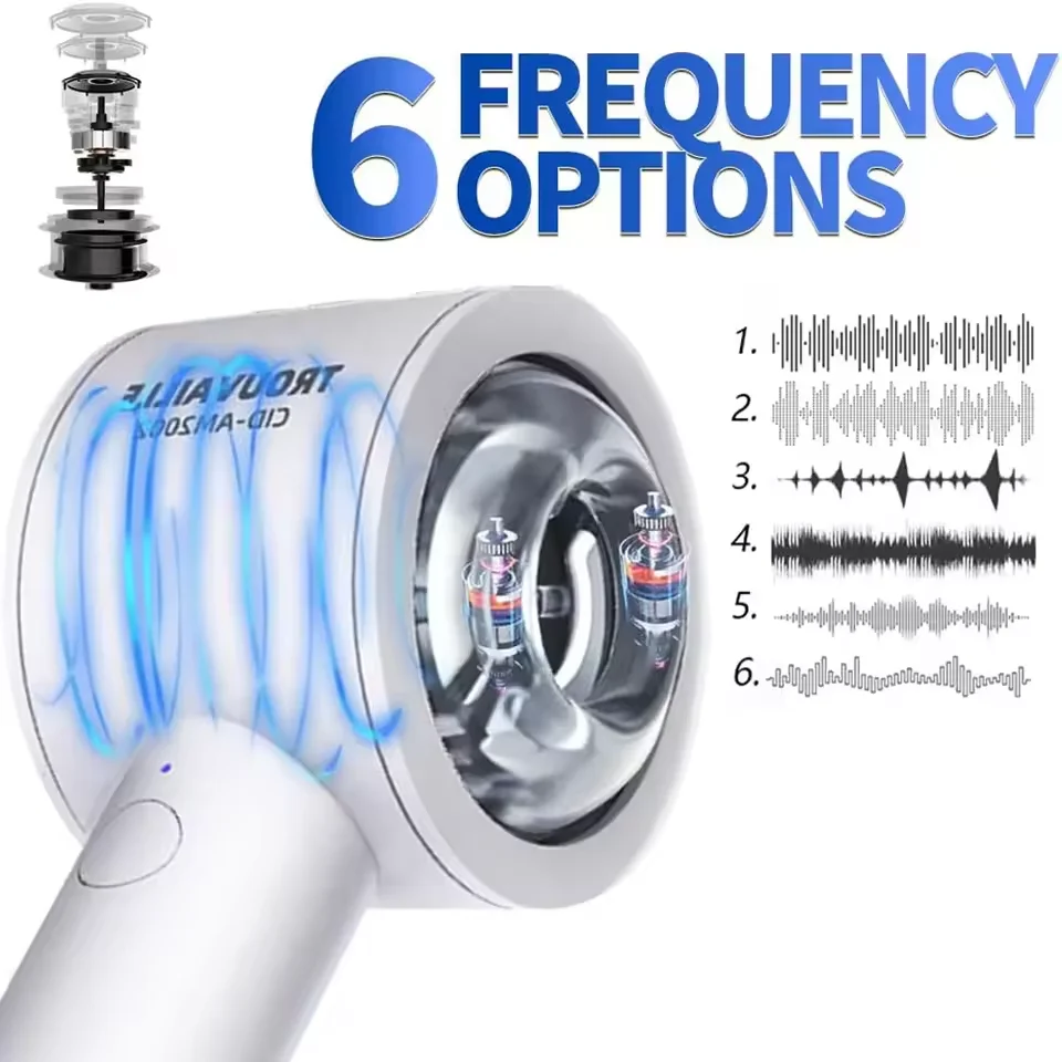 Hair Dryer Style Male Masturbator Discreet Automatic Telescopic Suction Pocket Pussy Blowjob Massager Sex Toy for Men view 2