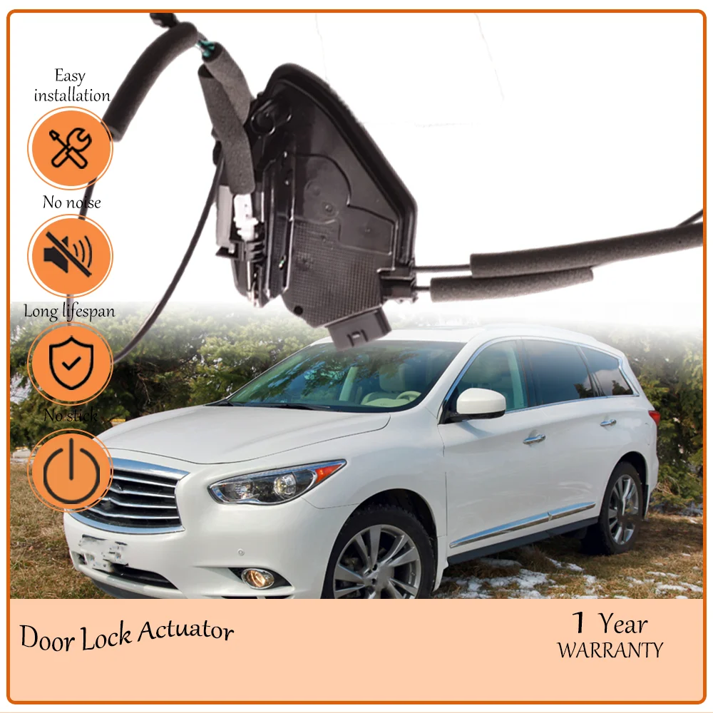 Front Passenger Right Door Lock Actuator,matches Infiniti JX35 2013 QX60 2014-2018 oem 80500-3JA0A,80500-3JA0B,805003JA0A