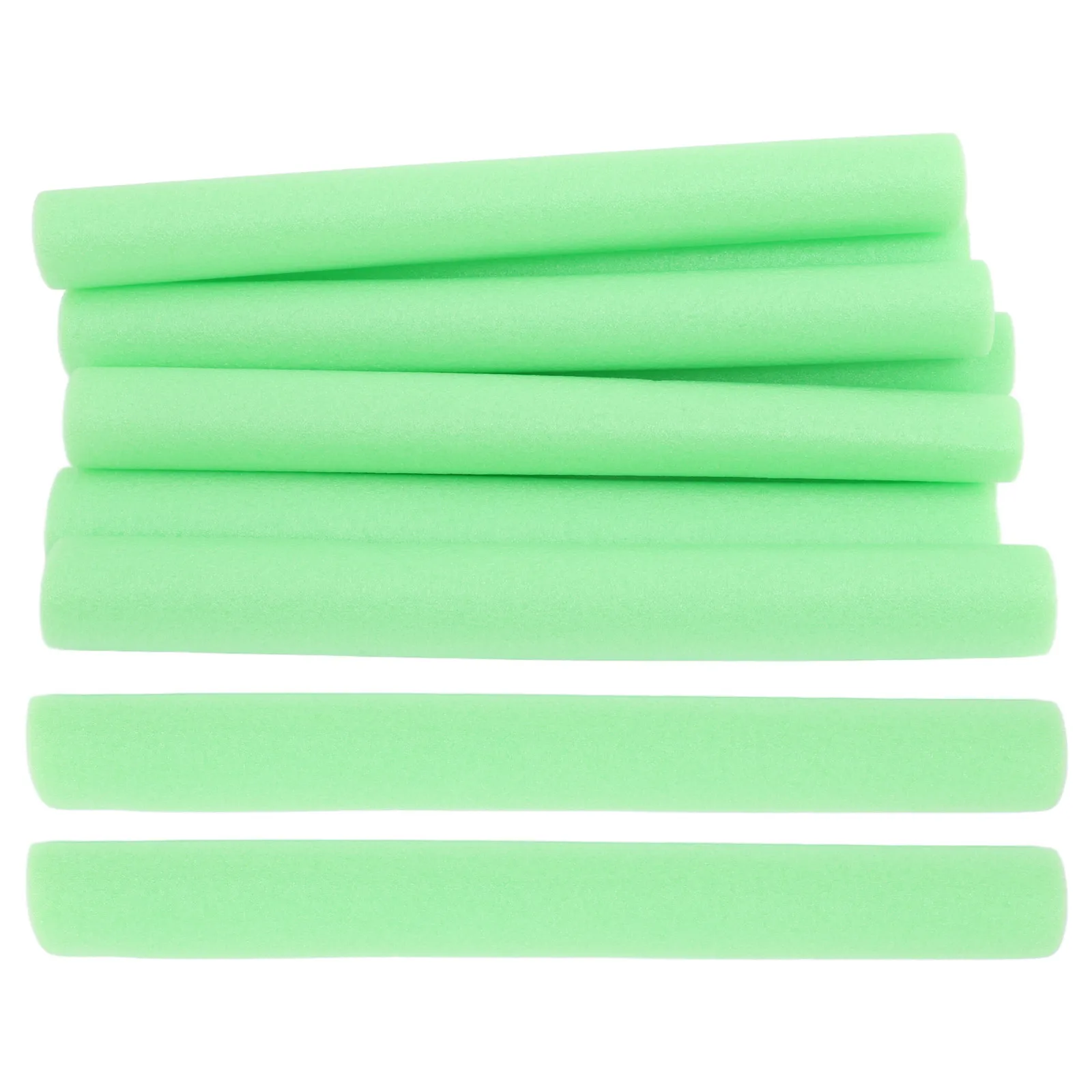 

12pcs Trampoline Protective Foam Tubes 40cm Hollow Pool Noodles Jumping Bed Covers Green Safety Design Easy Install