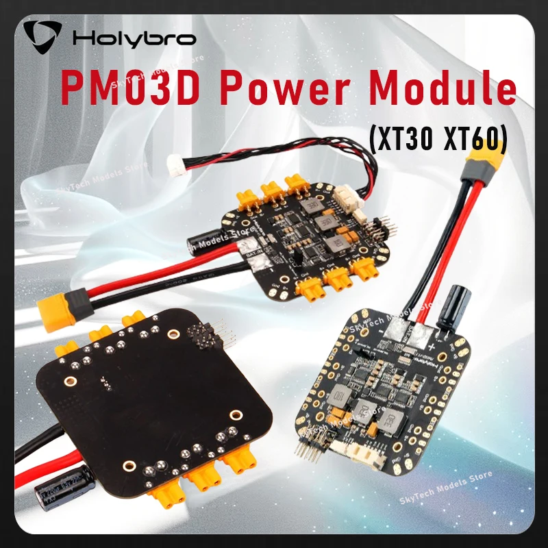 

Модуль питания PM03D Holybro XT30 XT60 6S, совместимый с контроллером полета использует монитор мощности I2C для мультиротора X500