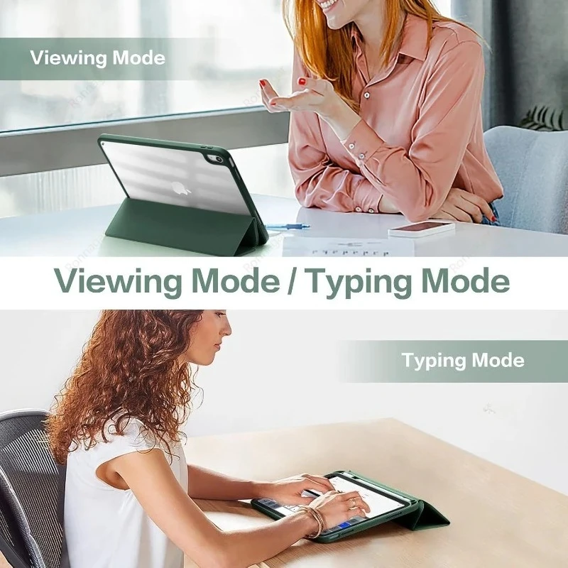 Mit Stifthalter-Hülle für IPad (A16) 11. Generation Air11 13 11 2025 2024 Pro11 12.9 13 Smart Case Air 3 4 5 10.9 7 8 9th 10.2 Funda