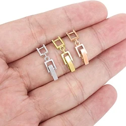 5 uds., extensores de joyería, cierres, collar, pulsera, extensores, extensión plegable, broche de joyería para manualidades, de