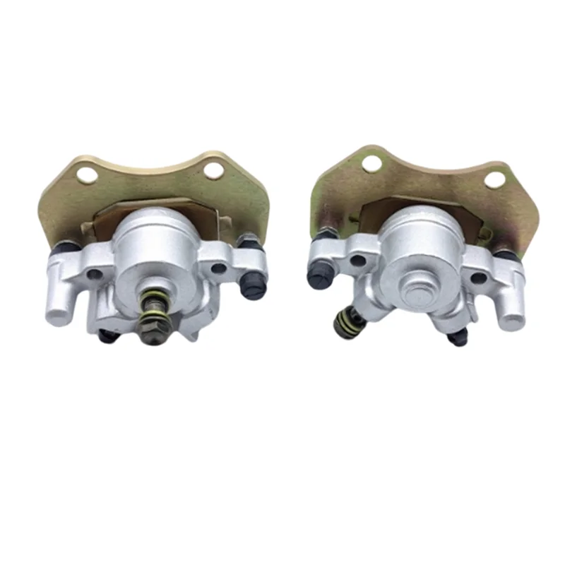 

NEW-1Pair Motorcycle Front Brake Calipers With Brake Pads For Can-Am Outlander Max, Various Models 330-850, 2004-2015