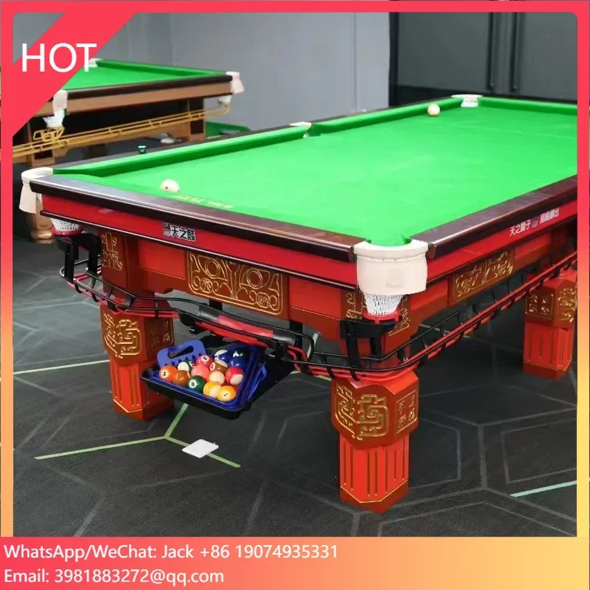 Wholesale Standard Steel Mat Snooker Billiard Pool Table Coin Operated Multi-Size Folding Game Cushion Slate Wood Sports