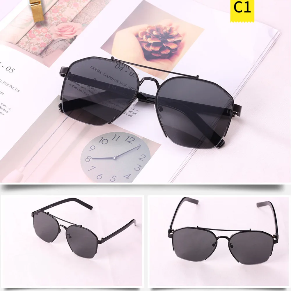 

Новые детские солнцезащитные очки для мужчин и женщин, удобные, с защитой от ультрафиолета UV400, в квадратной оправе, декоративные очки