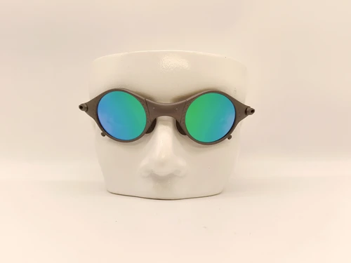 Imagen 2 del producto Gafas de sol polarizadas para ciclismo de montaña para hombre, lentes de Metal para pescar, UV400, E5-4