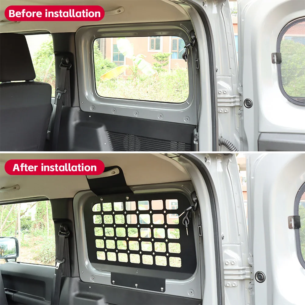 Storage Rack Expand Storage Space Window Expansion Storage Rack Car Styling Accessories For Suzuki jimny JB64 JB74 2019-2026