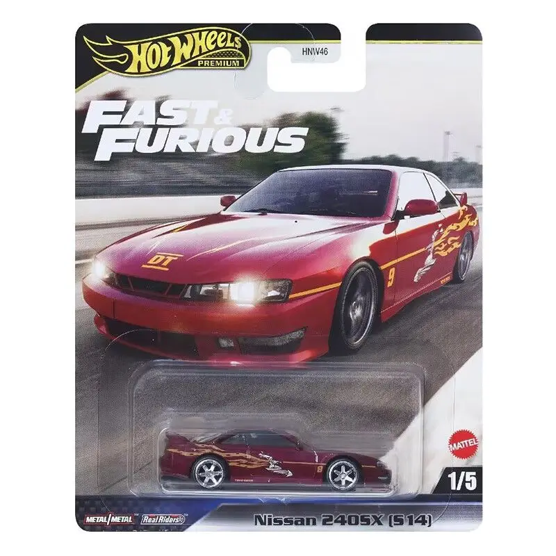 Original Hot Wheels Car Model Fast & Furious Series HNW46-L Toyota Subaru Nissan Collection Alloy Custom Model Ornament Gifts