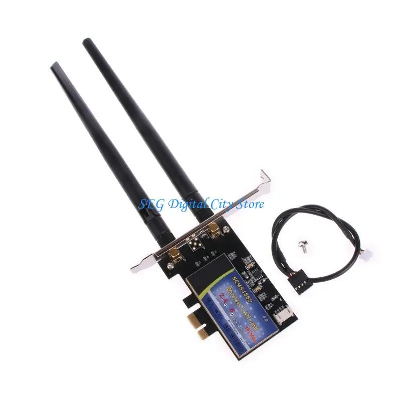 U75B BCM94360 802.11Ac Band Dual Pci-E Card không dây tích hợp cho Hackintosh-Macos Win7/8/10 Thẻ WLAN miễn phí lái xe