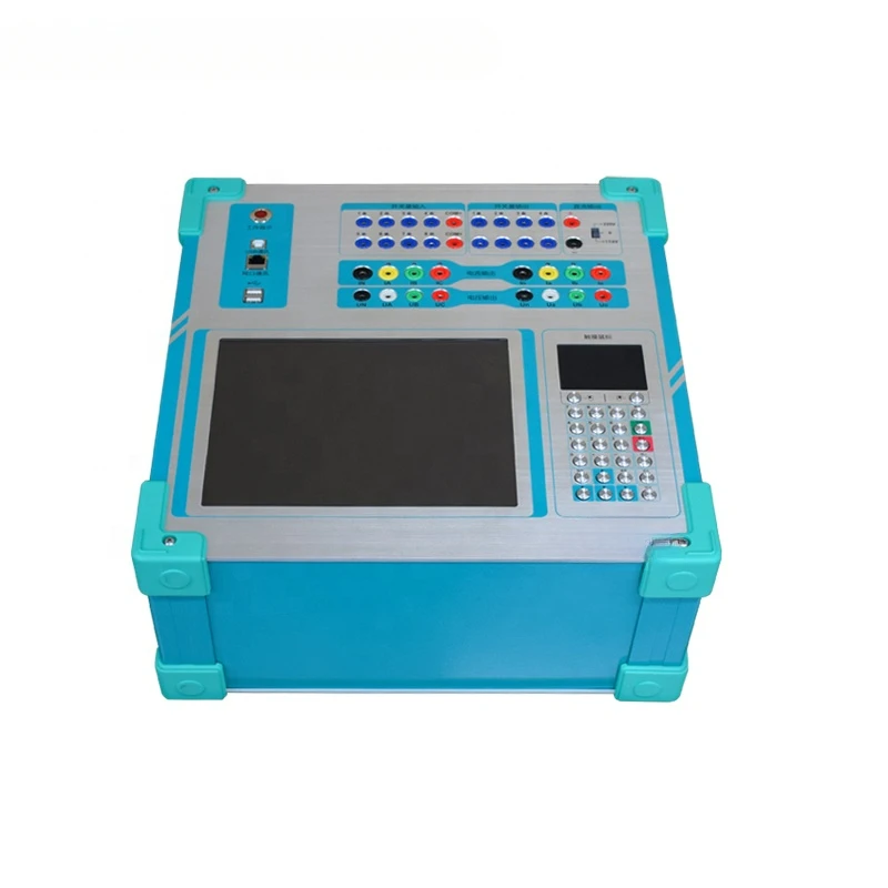 6 Phase Electrical Protection Relay Tester High Accuracy Secondary Injection Relay Test Kit