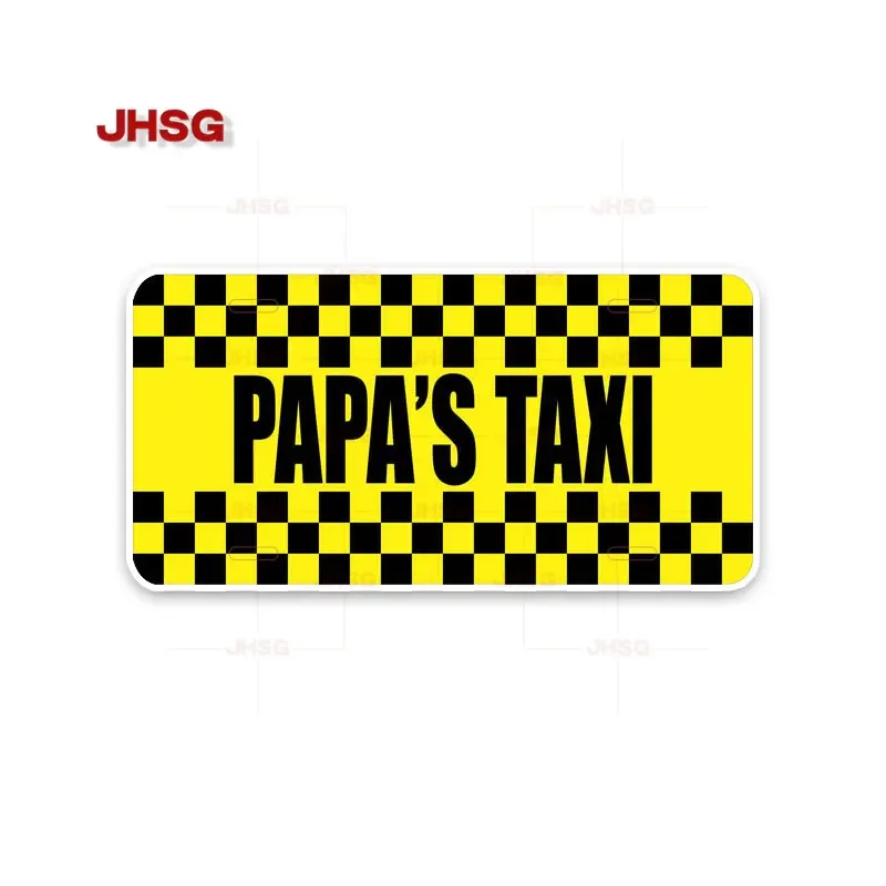 

Axi Sticker Dad's Taxi Car Motorcycle Vinyl Decal Waterproof PVC