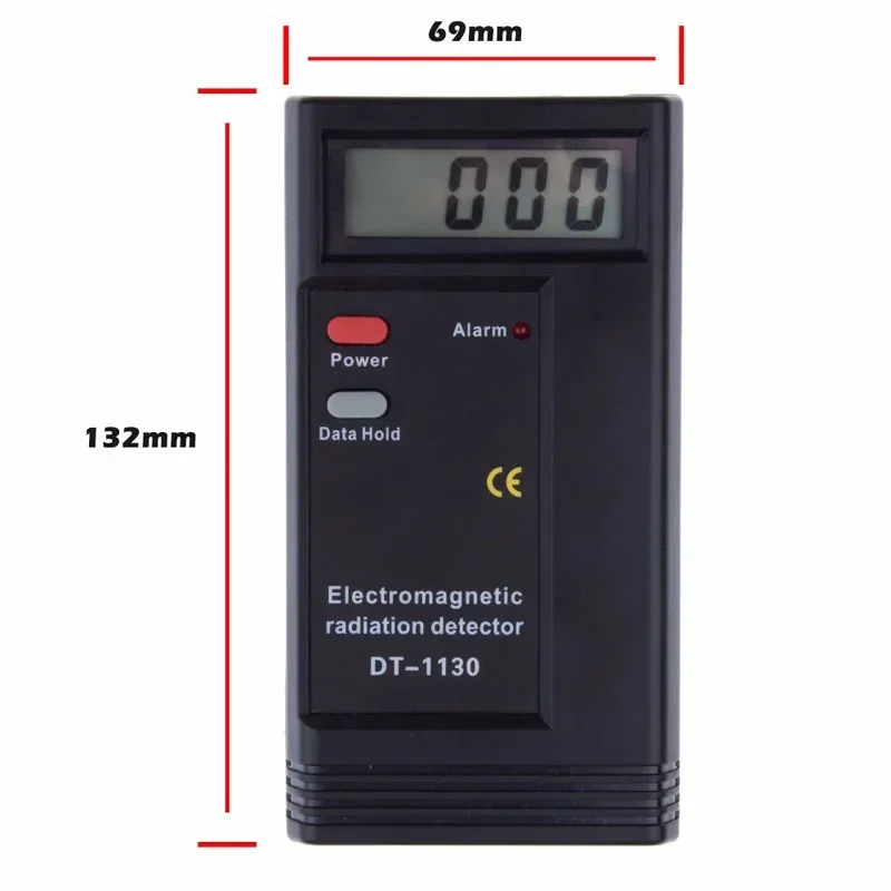 DT-1130 Handheld Digital Electromagnetic Radiation Detector Sensor EMF Meter Portable DT1130 Radiation Dosimeter Monitor Tester