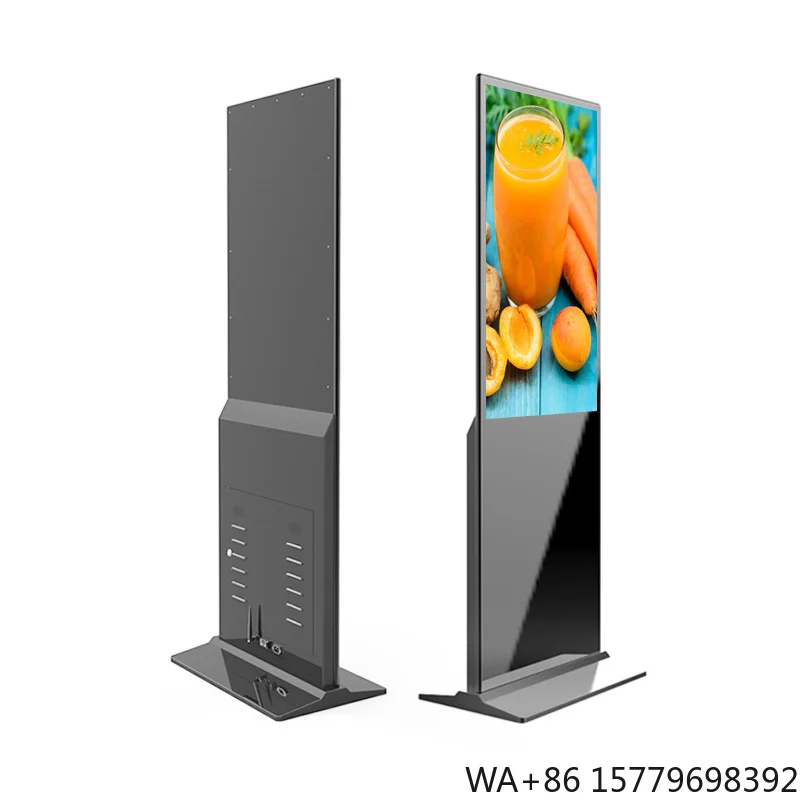 32/43/55/65 Inch Indoor Floor Standing Totem Touch Screen LCD Interactive Display Kiosk Advertising Player
