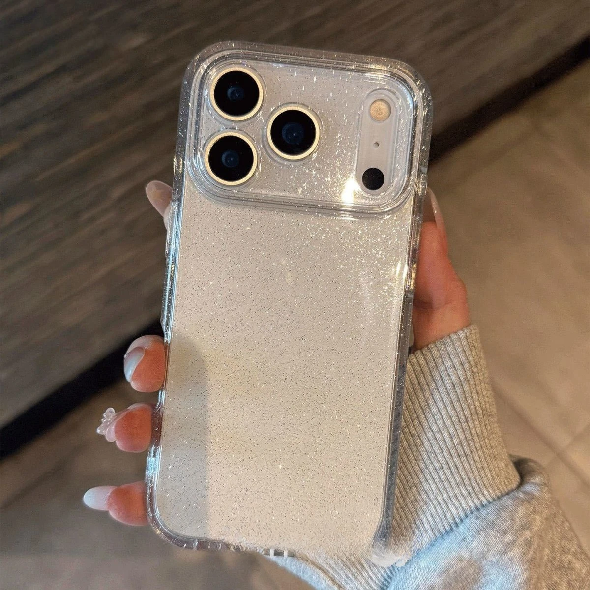 Блестящий чехол для iPhone 17 Pro Max 16 15 14, модный прозрачный магнитный чехол для женщин и пар, мягкий ТПУ