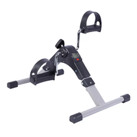 mini exercise bike folding pedal exerciser for home office indoor use