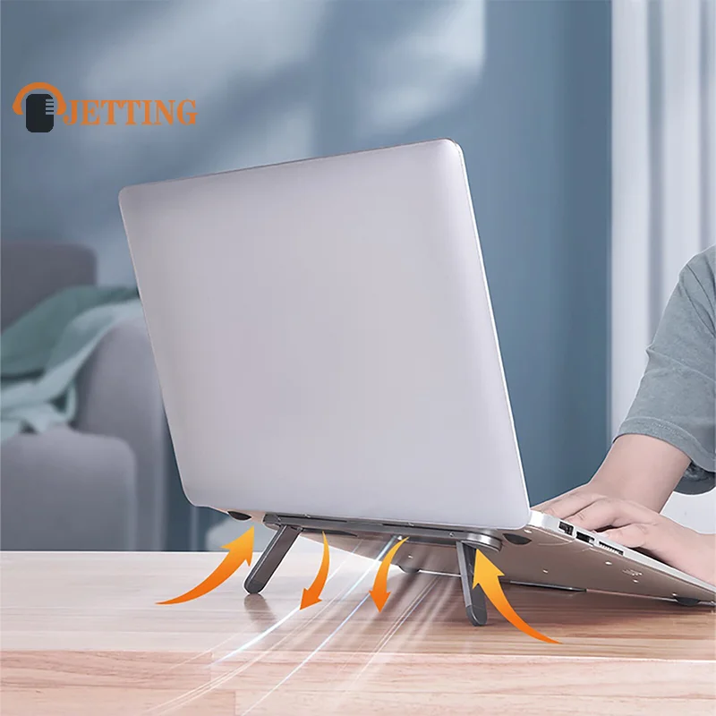 Portable Laptop Tablet Stand Universal Models Foldable Invisible Bracket Radiator Desktop Heightening Pad Laptop Bracket Stand