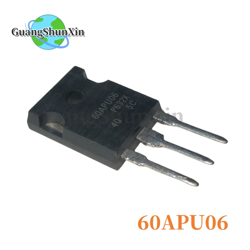 10PCS 60APU06PBF TO-247 60APU06 60CPU06 TO247 60A 600V fast recovery diode