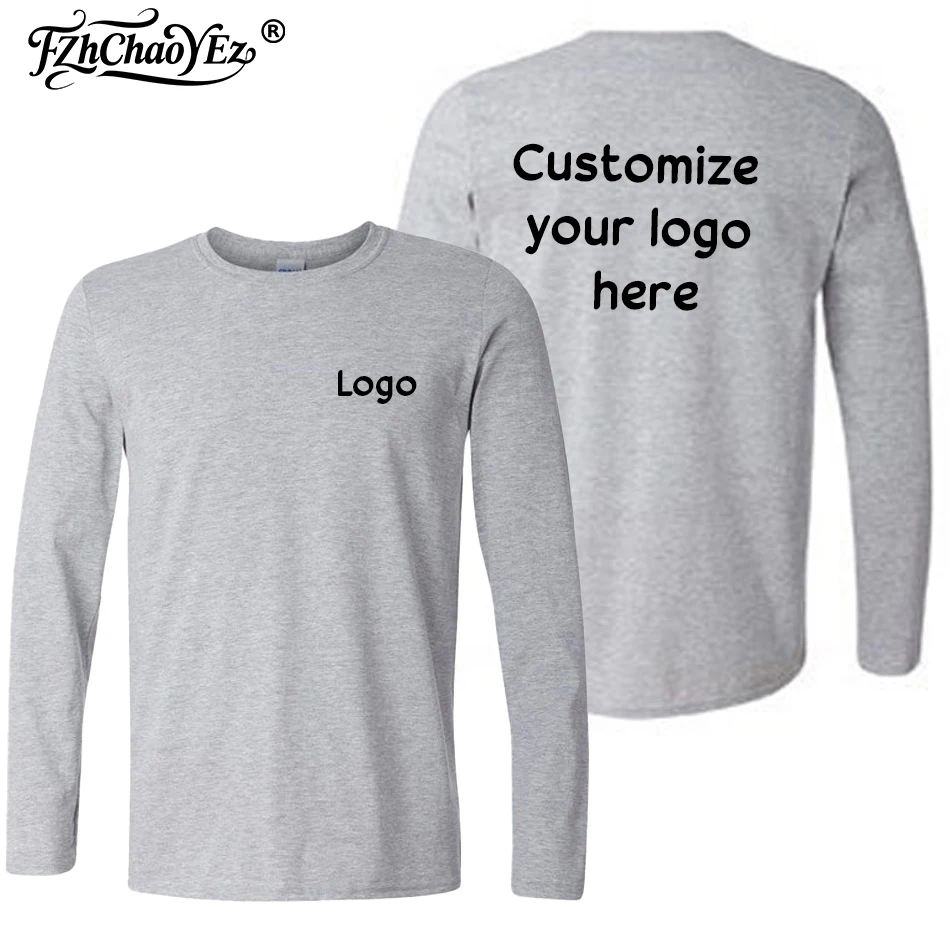 Custom Cotton T Shirt Make Your Design Logo Text Men Women Print Original Design Summer High Quality Gifts Team Family T-shirt image 5