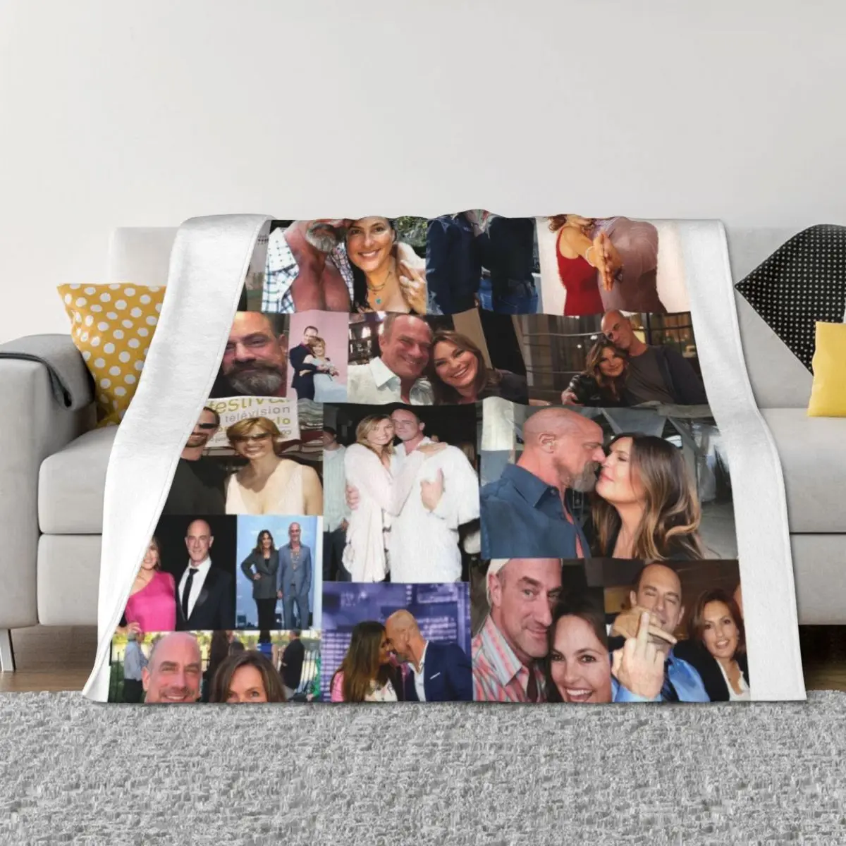 كريس ميلوني وماريسكا هارجيتاي رمي بطانية سرير مزخرفة حرارية للسفر بطانيات الهالوين المرجحة