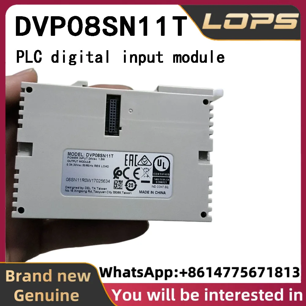 DVP08SN11T brand new original Delta PLC digital input module in stock, welcome to inquire.