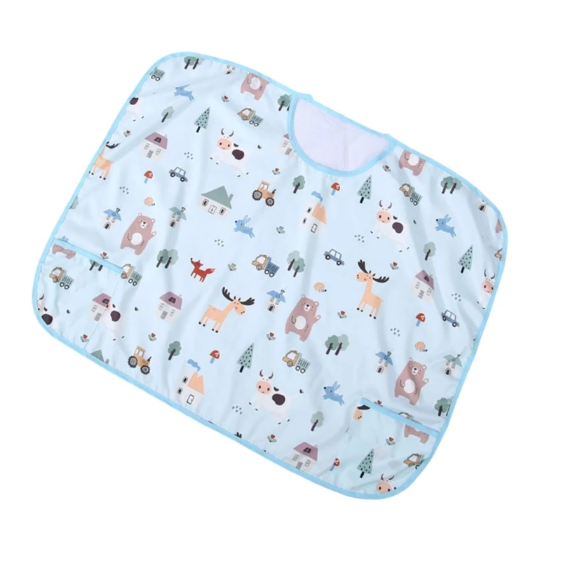 Breastfeeding Cover Cotton Feeding Blanket Privacy Apron with Cartoon Pattern