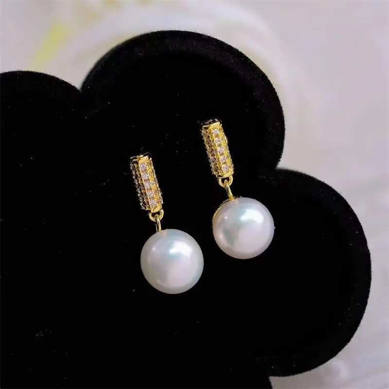 

New Product Special Price Natural 6-7mm Pearl Earrings Small and Exquisite Versatile Style