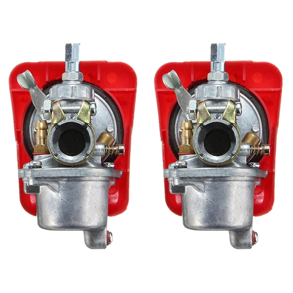 2X Carburetor 50Cc/60Cc/66Cc/80Cc 2 Stroke Engine Motor Motorized Bike Bicycle-N30R