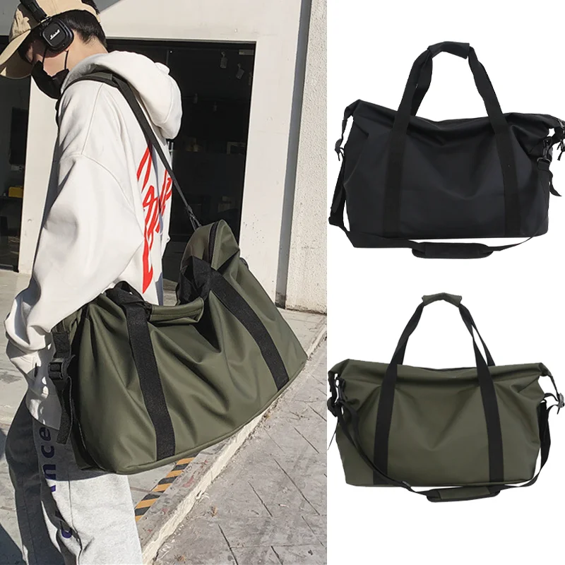 

Large Capacity Sports and Fitness Bag, Lightweight Storage Luggage Bag, One Shoulder Crossbody Travel Bag，Handheld Travel Bag,