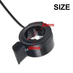 E Bike Parts Thumb Throttle Three-wire Thumb Finger Tool Trigger Throttle 160cm A15723 Accessories Left Right Outdoor