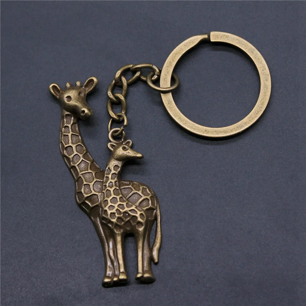 Jewelry Materials Keyrings Accessories For Women Forest Animals New In Ring Size 28mm