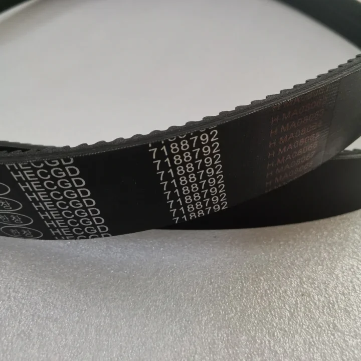 Drive Pump Belt 7188792 EPDM Polyester Thread For Bobcat S630 S650 T630 T650 Excellent Wear Resistance And Flexibility
