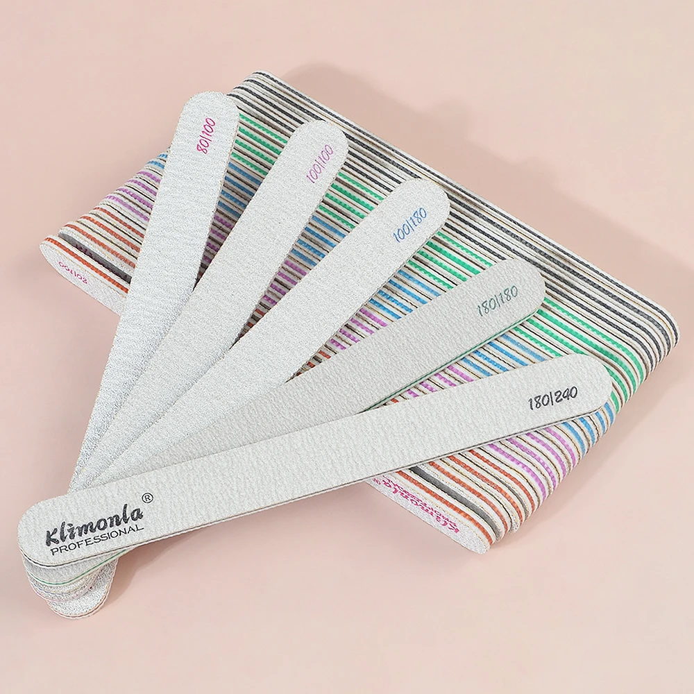 

25Pcs/Lot Nail Files Tips Pedicure Nail Art Buffer Sanding Files Double Sides Sandpaper All for Manicure Polishing Nail Tools