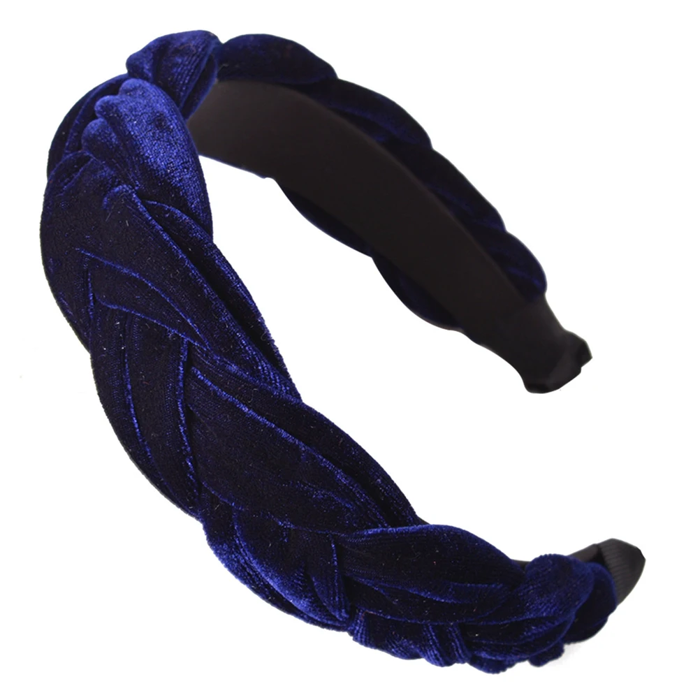 

3 Pcs Girl Headbands Vintage Women Hair Accessories Braid Design Headwear Party Bride