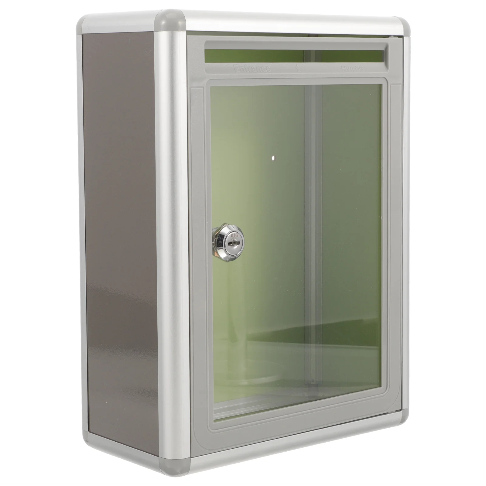 Transparent Mailbox Allow Bin Portable Supplies Basket Wall Mounted Wall-mounted