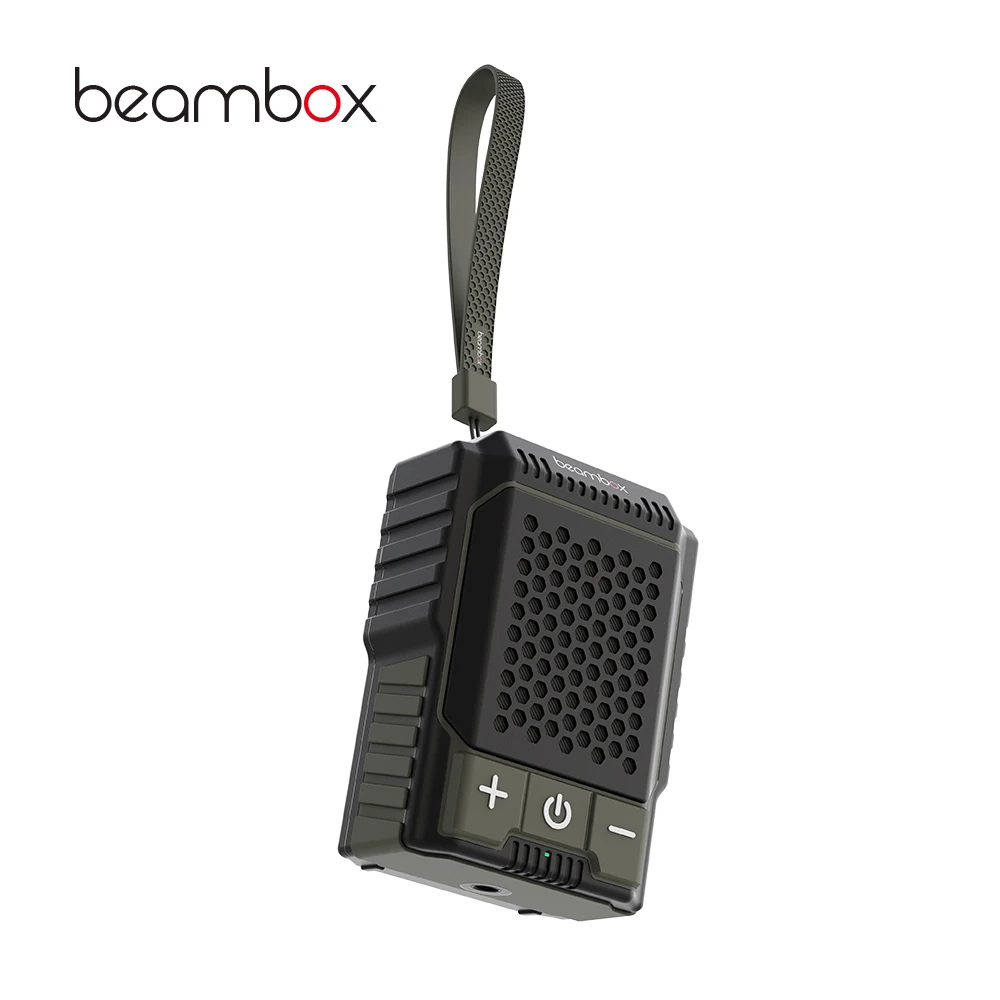 2025 Mini Wearable Wireless Speaker With Microphone Phone Call Portable Waterproof IPX5 Outdoor Speaker