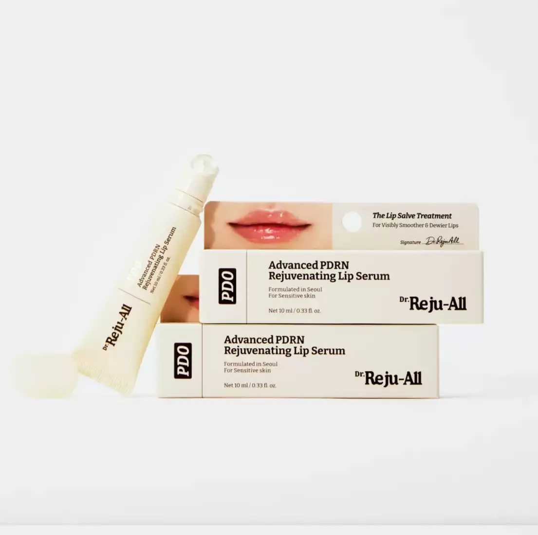 Dr.Reju-All PDO Advanced PDRN Rejuvenating Lip Serum 10ml Repair Damaged Lips Moisturizing Revitalizing Lip Care Soft Smooth Lip