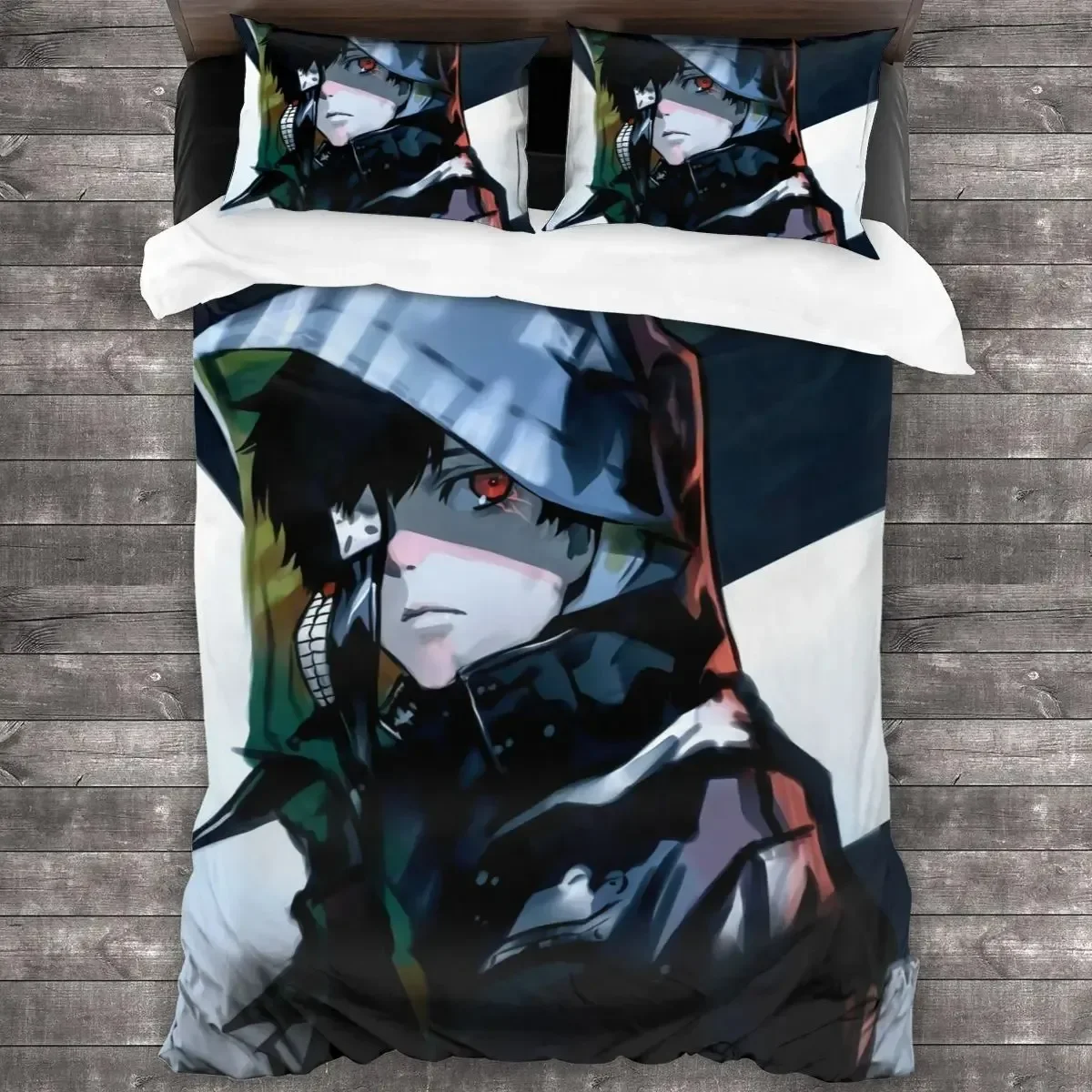 2014 Tokyo Ghoul Bedding Set For Bedroom Soft Modern Bedspreads Comefortable Kids Duvet Cover Quilt Cover And Pillowcase